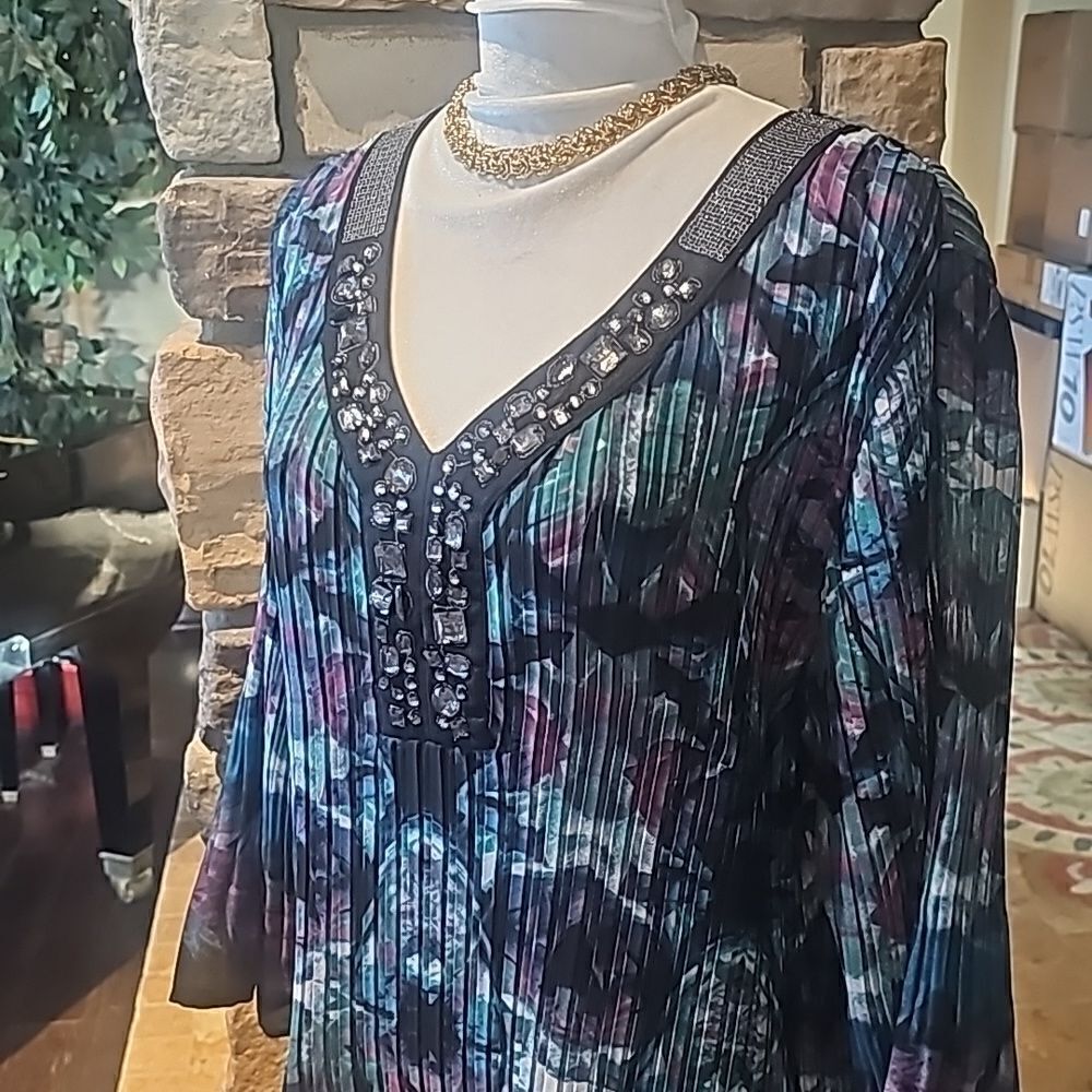 Alfani plus size pullover tunic featuring jeweled… - image 3